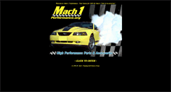 Desktop Screenshot of mach1performance.org